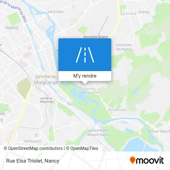 Rue Elsa Triolet plan