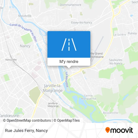 Rue Jules Ferry plan