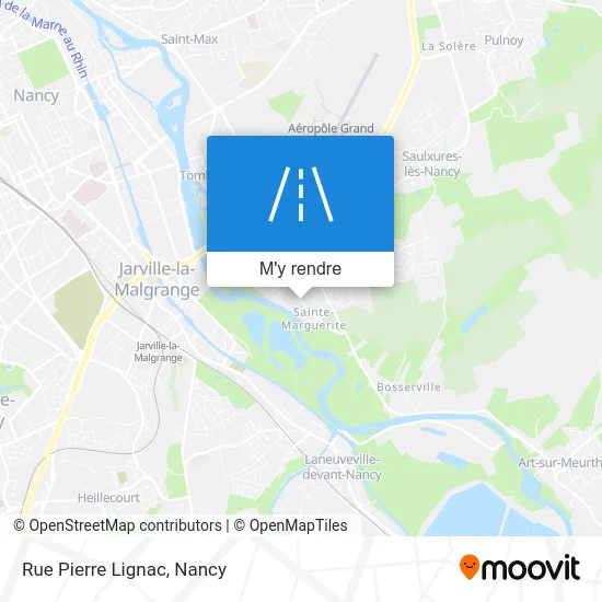 Rue Pierre Lignac plan