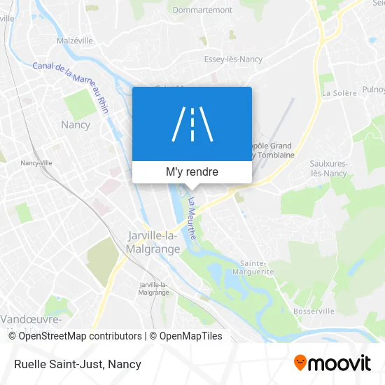 Ruelle Saint-Just plan