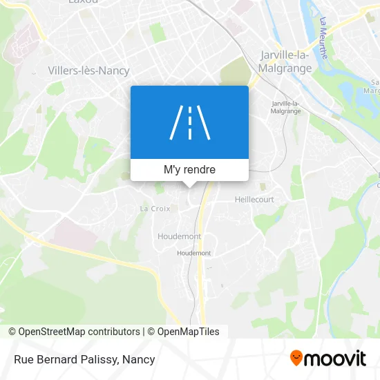 Rue Bernard Palissy plan