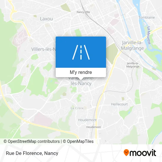 Rue De Florence plan