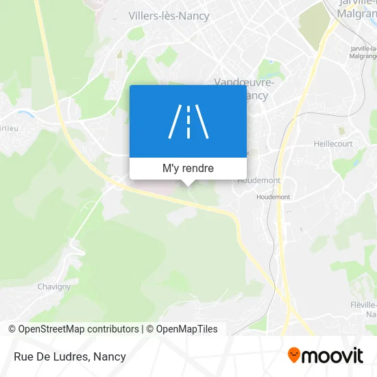 Rue De Ludres plan