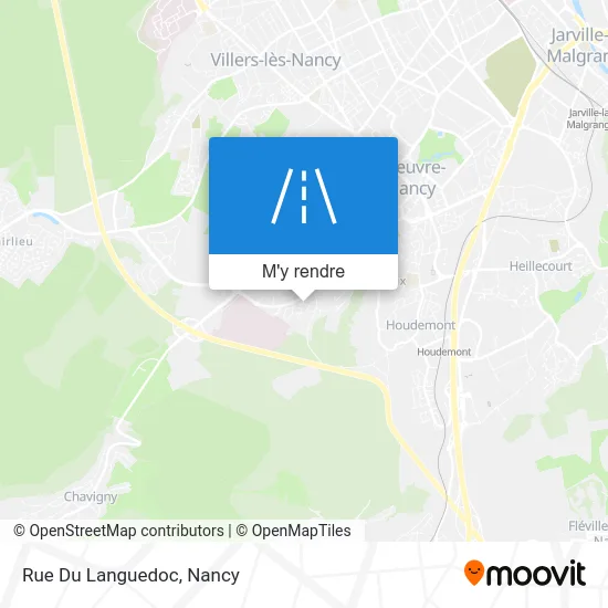 Rue Du Languedoc plan