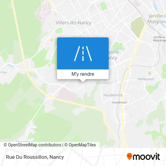 Rue Du Roussillon plan