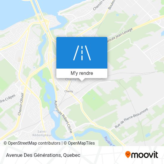 Avenue Des Générations plan