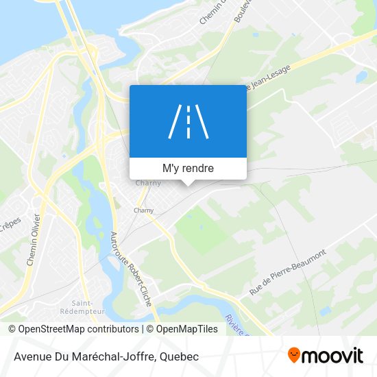 Avenue Du Maréchal-Joffre plan