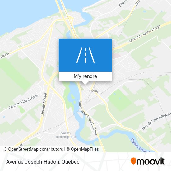 Avenue Joseph-Hudon plan