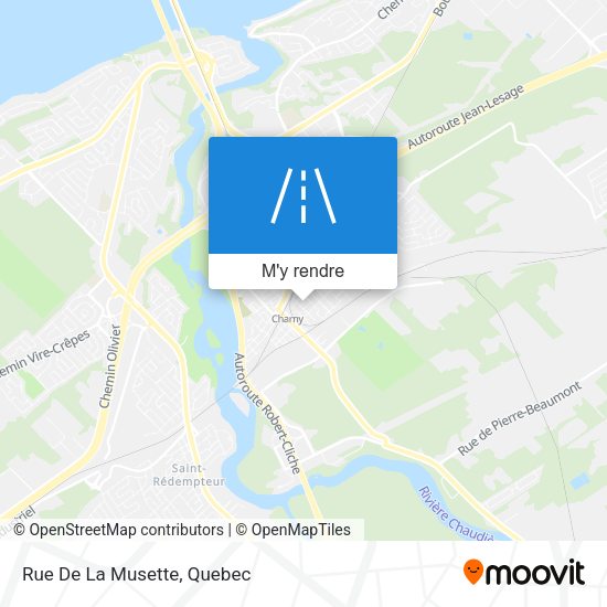 Rue De La Musette plan