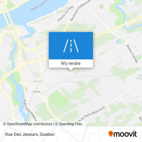 Rue Des Jaseurs plan