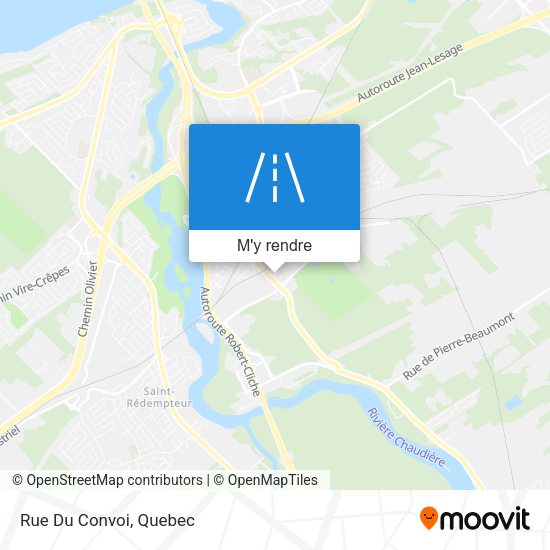 Rue Du Convoi plan