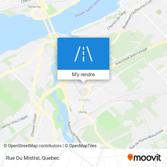 Rue Du Mistral plan
