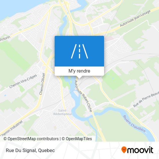 Rue Du Signal plan