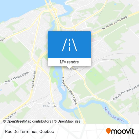 Rue Du Terminus plan