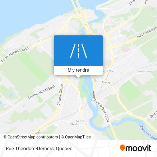 Rue Théodore-Demers plan