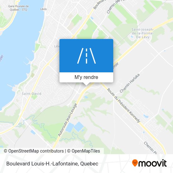 Boulevard Louis-H.-Lafontaine plan