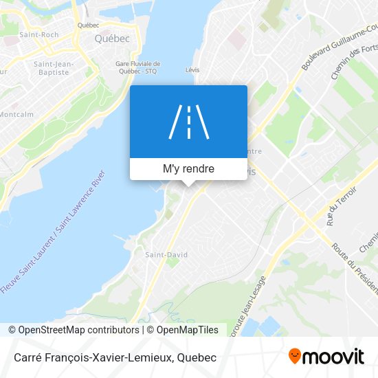 Carré François-Xavier-Lemieux plan