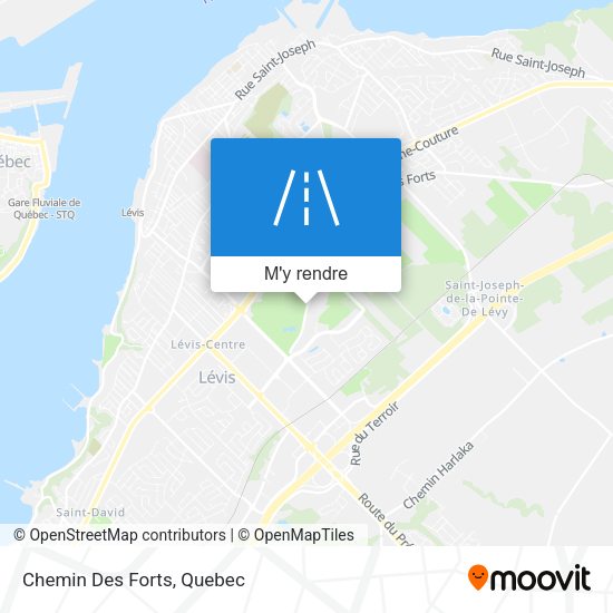 Chemin Des Forts plan