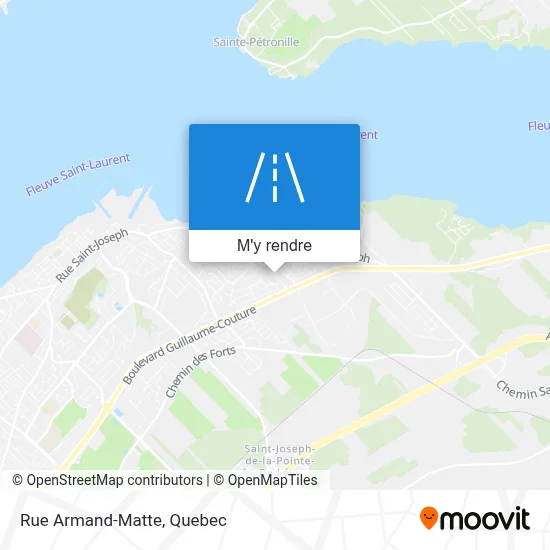Rue Armand-Matte plan