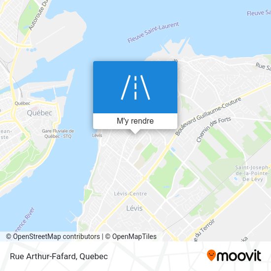 Rue Arthur-Fafard plan