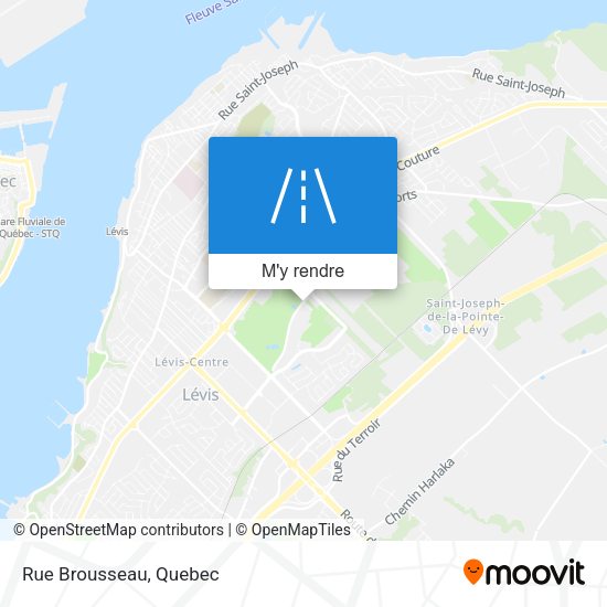 Rue Brousseau plan