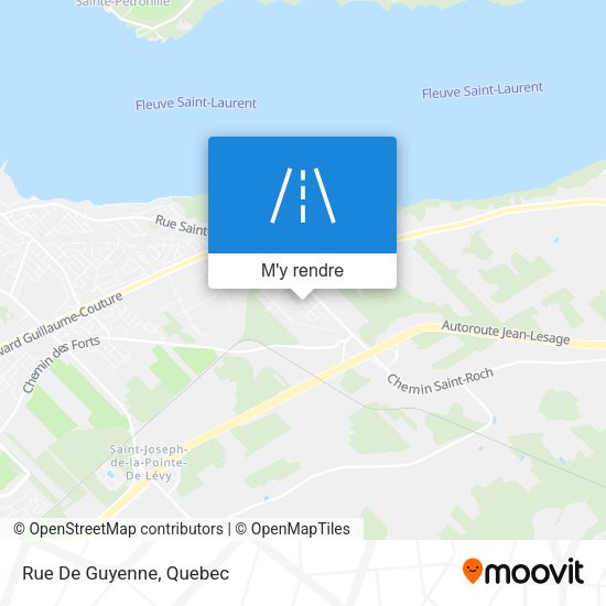 Rue De Guyenne plan