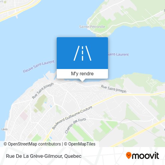 Rue De La Grève-Gilmour plan