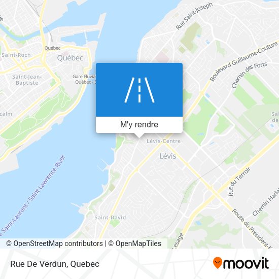 Rue De Verdun plan