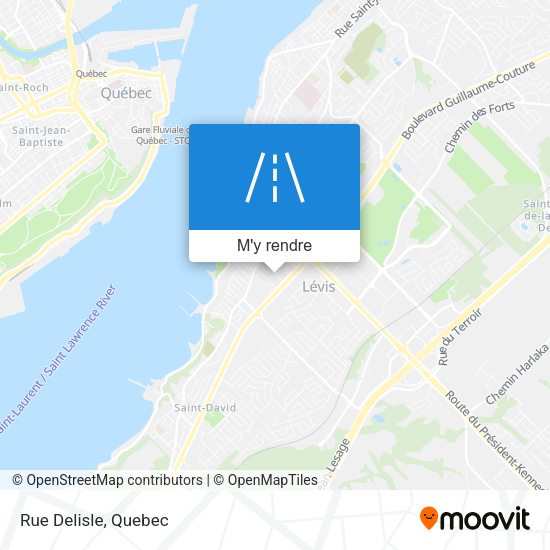 Rue Delisle plan