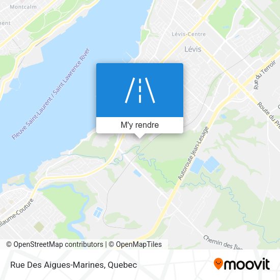 Rue Des Aigues-Marines plan