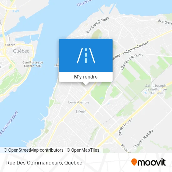 Rue Des Commandeurs plan