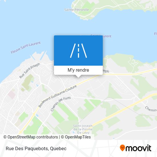 Rue Des Paquebots plan