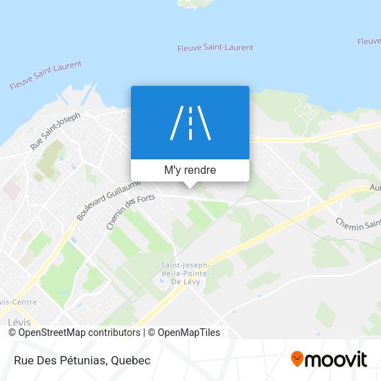 Rue Des Pétunias plan