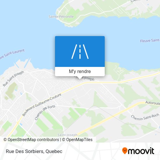Rue Des Sorbiers plan