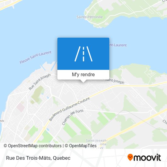 Rue Des Trois-Mâts plan
