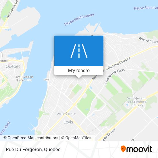 Rue Du Forgeron plan