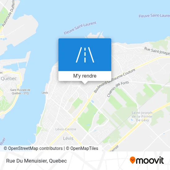 Rue Du Menuisier plan