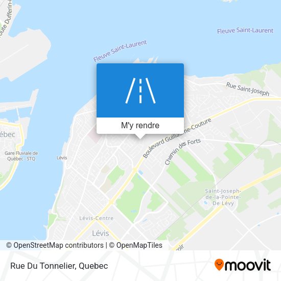 Rue Du Tonnelier plan