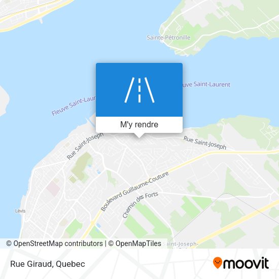 Rue Giraud plan
