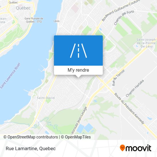 Rue Lamartine plan