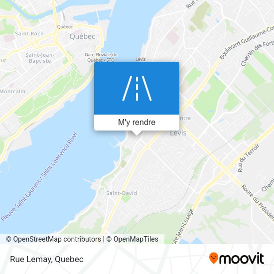 Rue Lemay plan