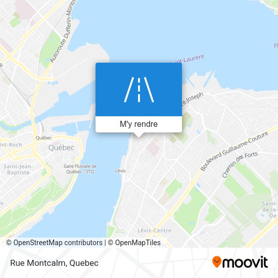 Rue Montcalm plan