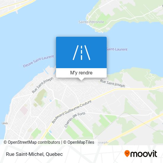 Rue Saint-Michel plan