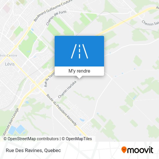 Rue Des Ravines plan