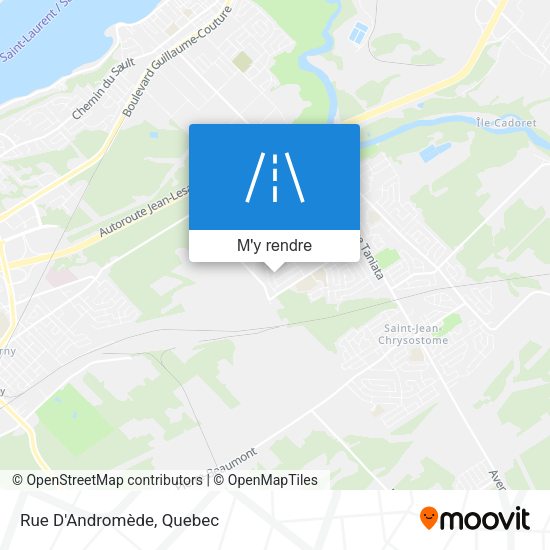 Rue D'Andromède plan