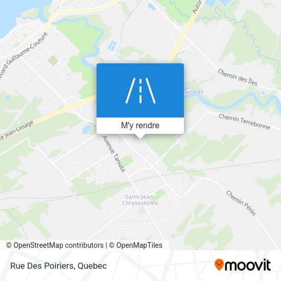 Rue Des Poiriers plan