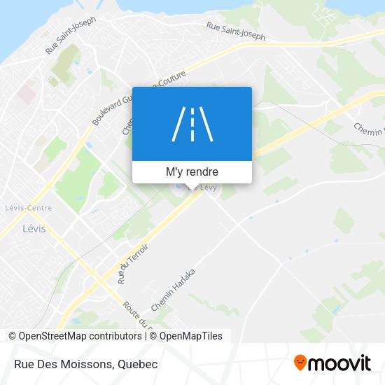 Rue Des Moissons plan