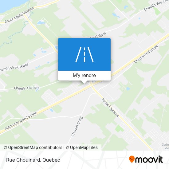 Rue Chouinard plan