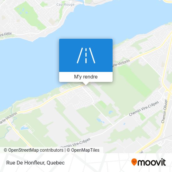 Rue De Honfleur plan