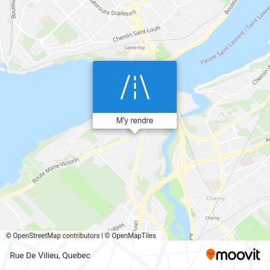 Rue De Vilieu plan
